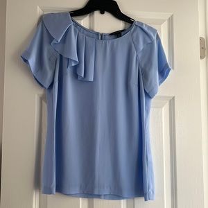 Baby blue top
